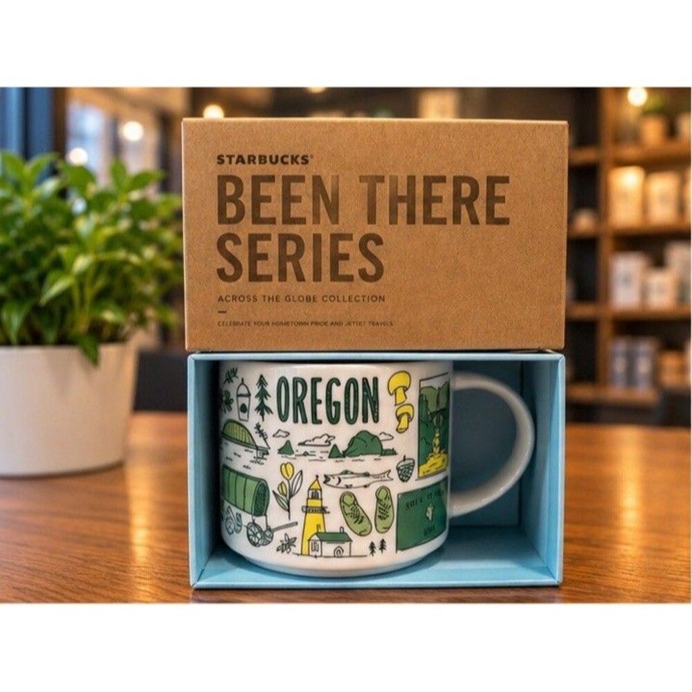 Starbucks Oregon Been There Series 14 oz Mug 2018 Brand New in Box